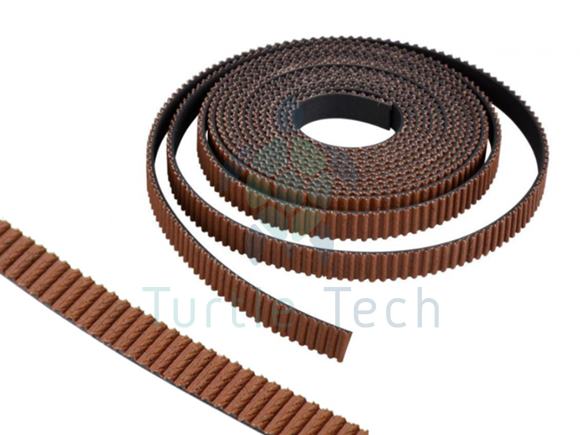 Ozubený remeň GT2 6 mm hnedý