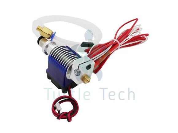 V6 hot-end, vrátane výhrevného elementu, termistora, ventilátora 24V