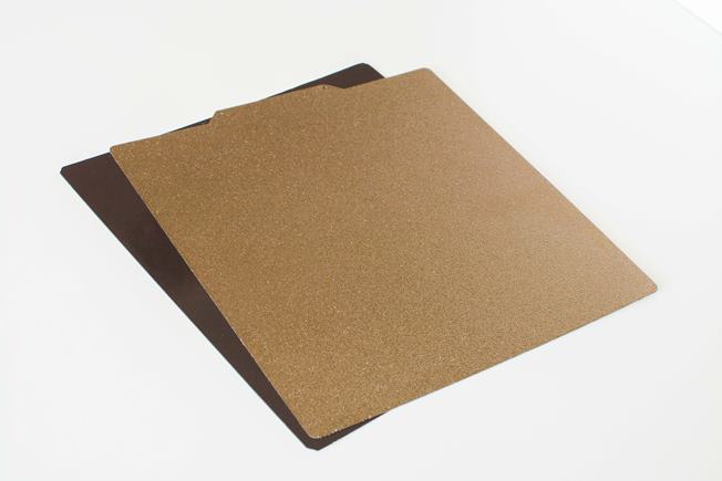 Obojstranná pružná textúrovaná PEI oceľová platňa 235x235 + magnetická podložka