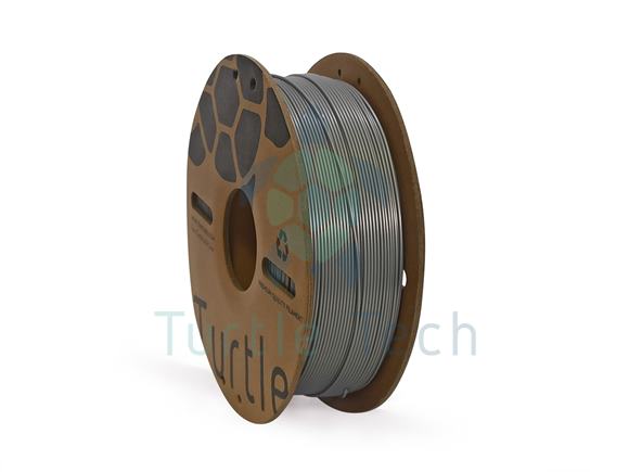 Turtle Premium PLA, strieborný, 1 kg