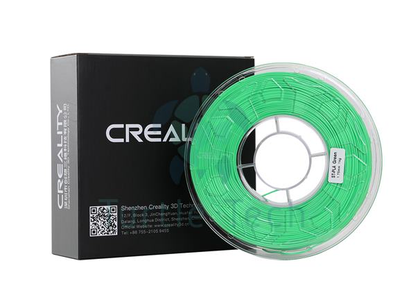 CR PLA Green Creality, 1kg Žiarivý zelený