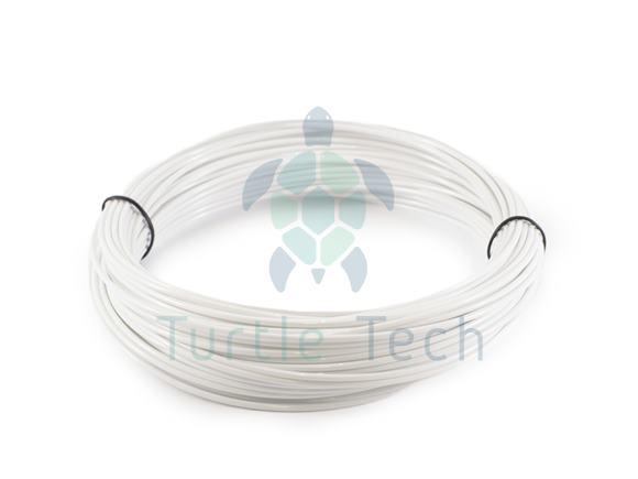 Turtle Select PLA 50g, biely filament