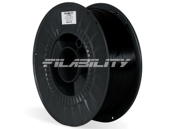 PET-G čierny filament, 1kg