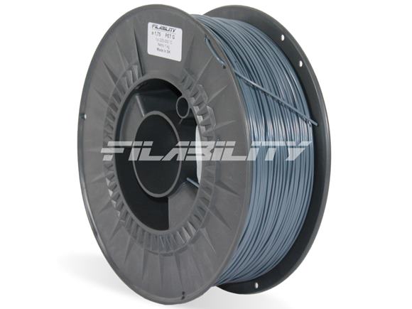 PET-G tmavošedý filament, 1kg