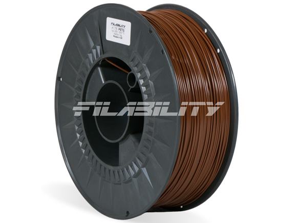 PET-G hnedý filament, 1kg