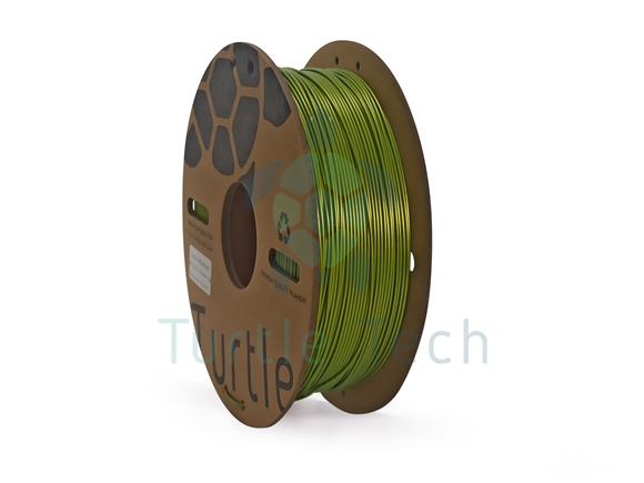 Turtle Premium PET-G, metalický zelený, 1 kg