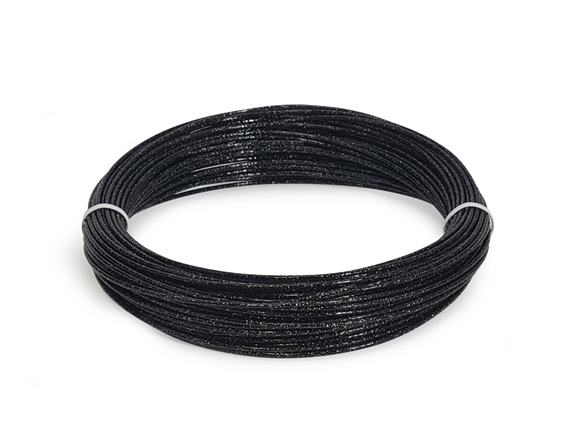 Żółw PLA 50g, Metaliczny Czarny, Andromeda 