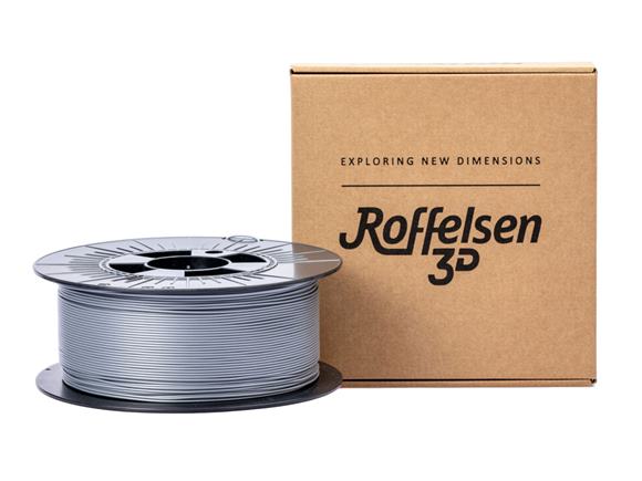 Roffelsen PLA Metallic Grey, 1kg