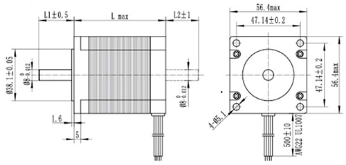 Motor NEMA23 57HS100